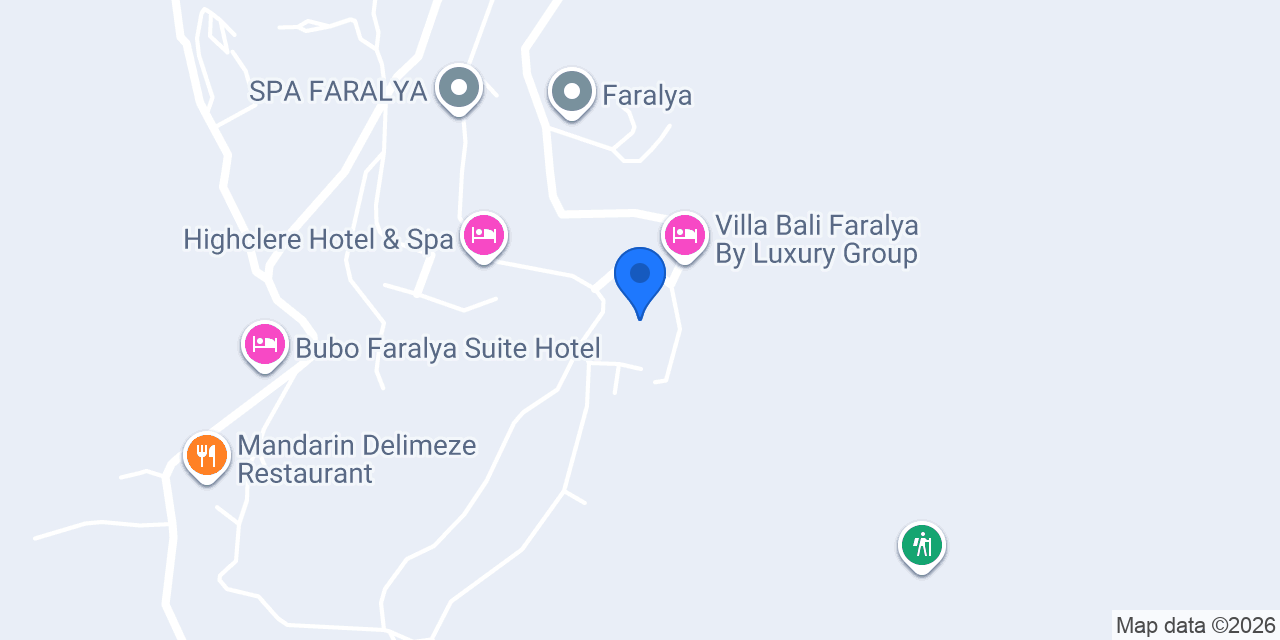 Faralya Peduca Hotel konumu