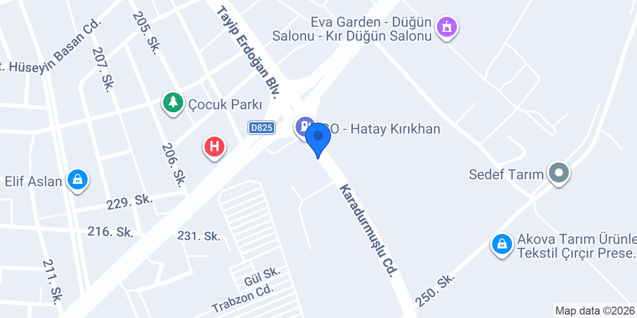 Vardılar Oto Lastik konumu