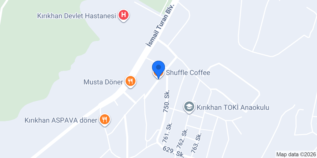 Shuffle Coffee konumu