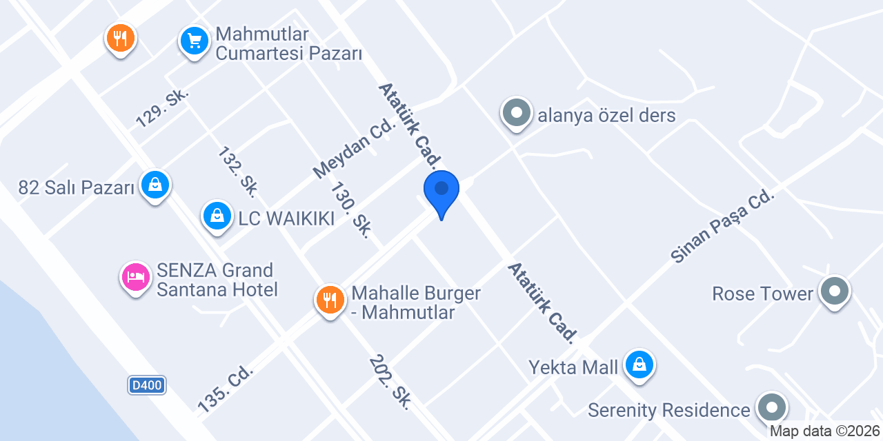 Zübeyde boutique konumu