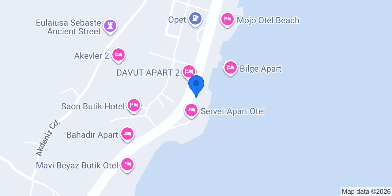 Otel Can konumu