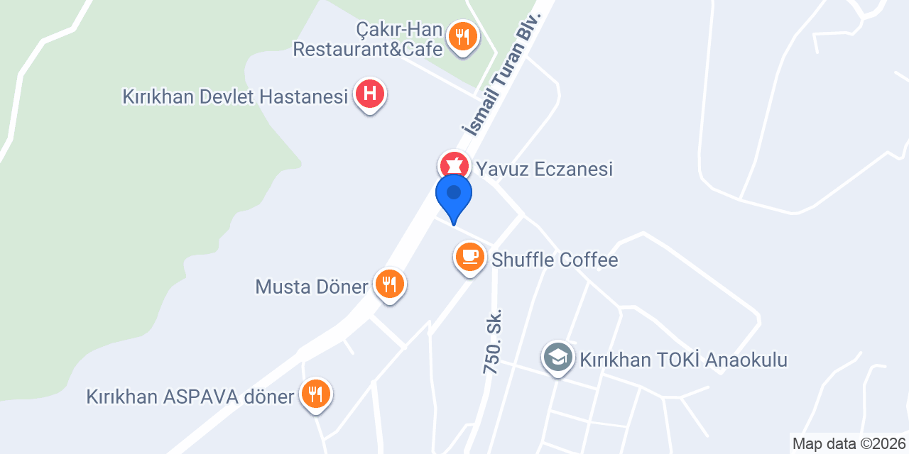Şifahane terapi merkezi konumu