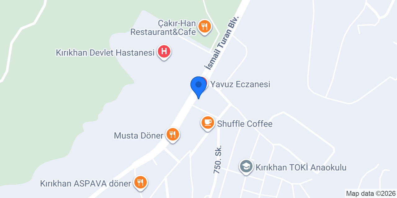 Özet Antakya kasap fırın konumu