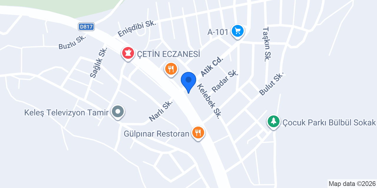 Karadeniz Market Fırın Kasap konumu