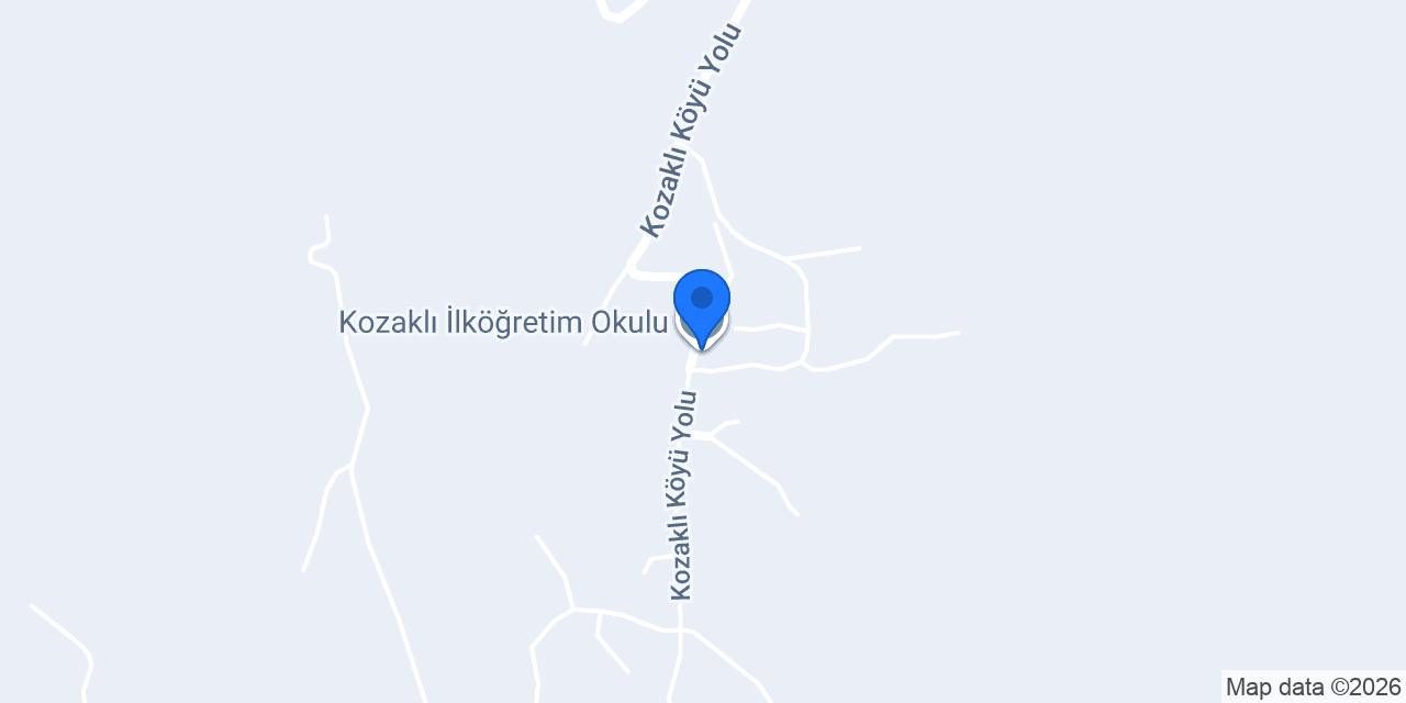 Kozaklı Köyü Muhtarlığı konumu