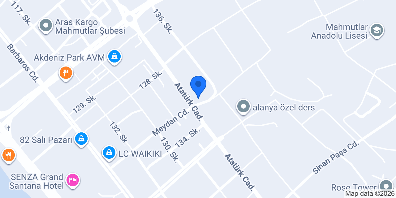 AL-TU MARKET konumu