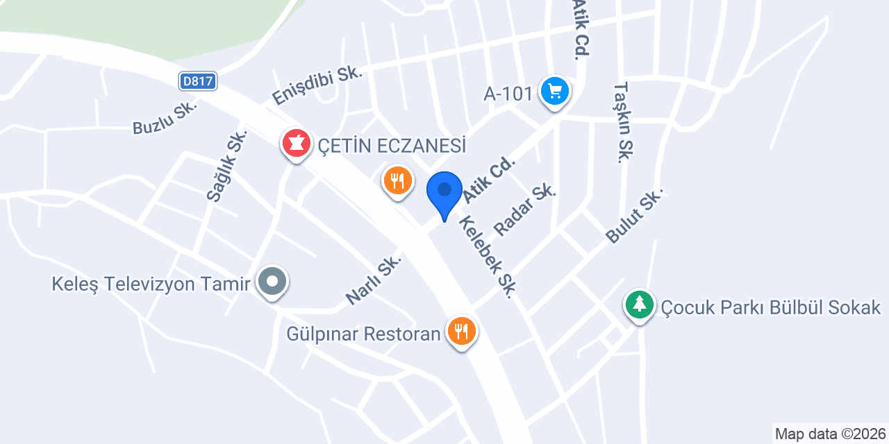 Cadde kebap evi konumu