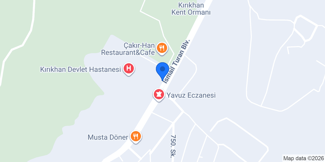 Şenol Optik konumu