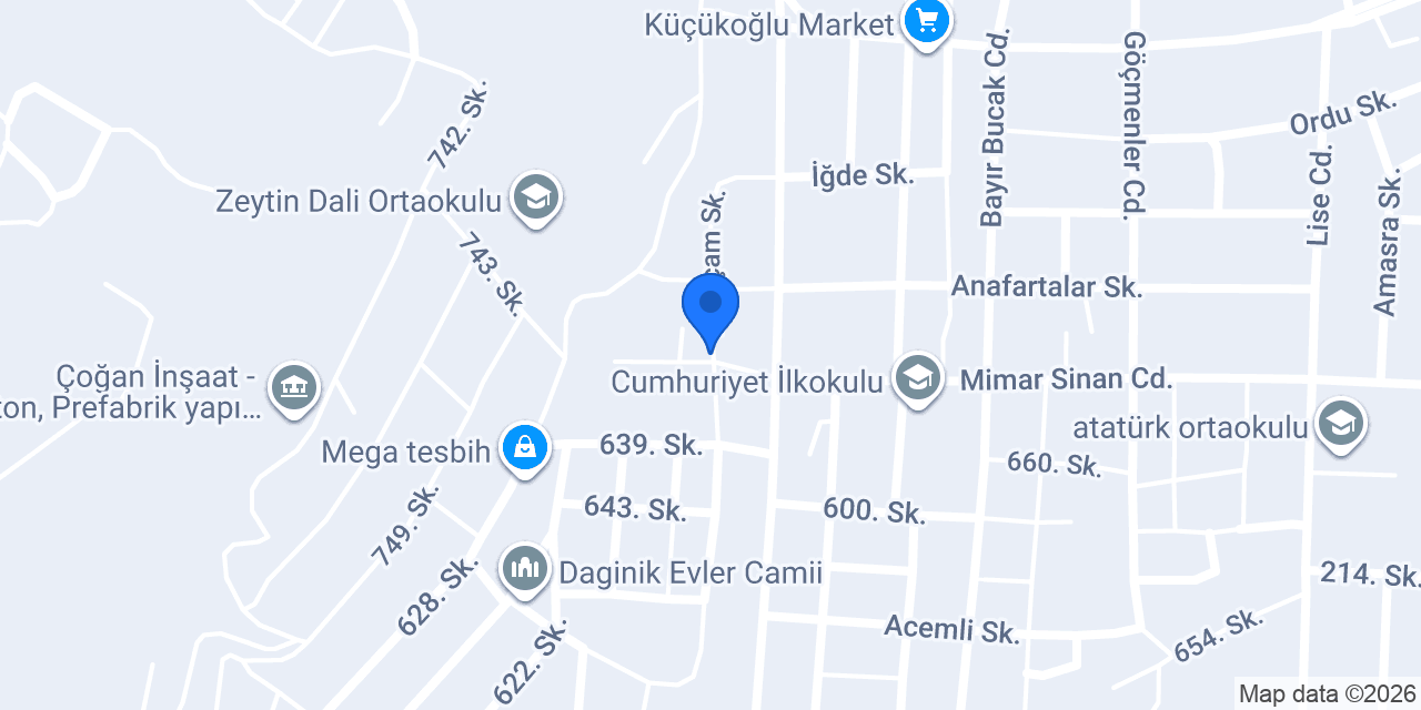 Catoni Deniz İşletmeciliği konumu