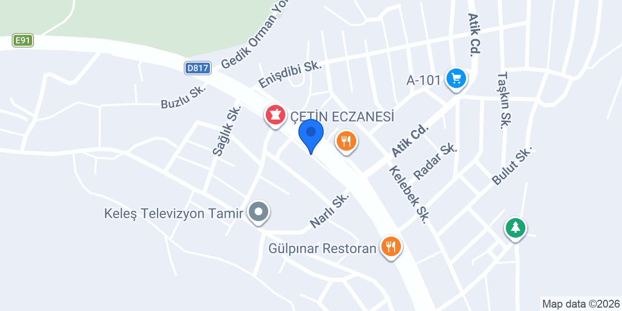 MODES GİYİM konumu