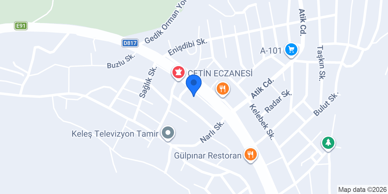 Raslan Su Arıtma konumu