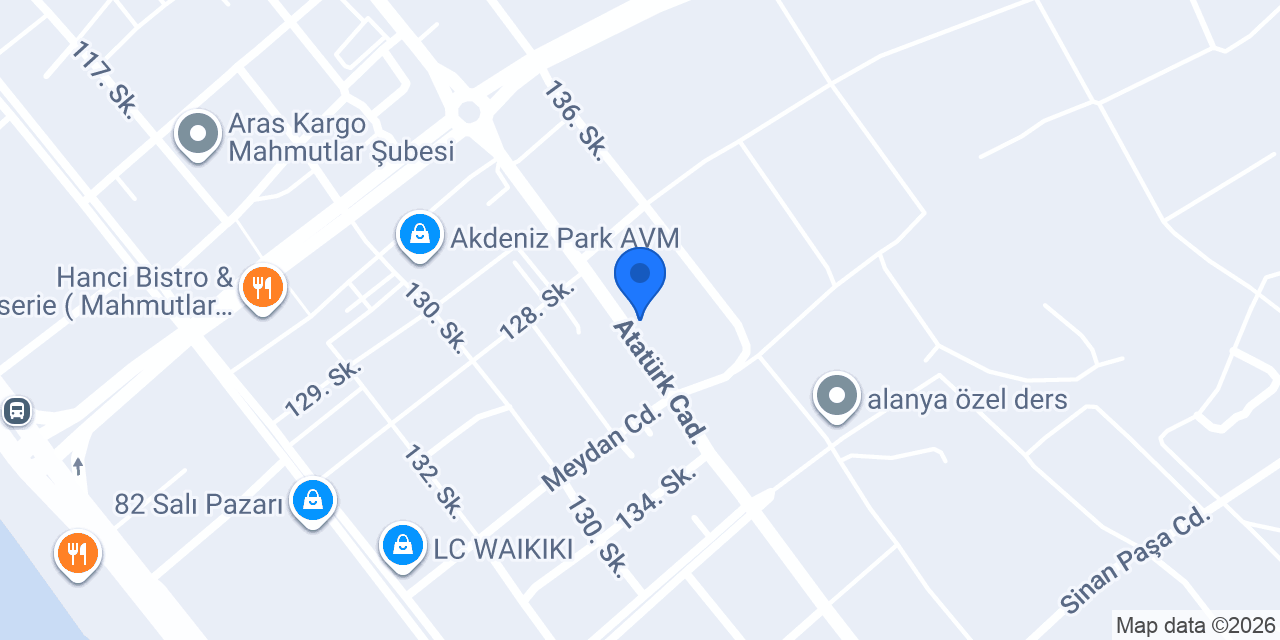 Anahtarci Yildirim Kilit konumu