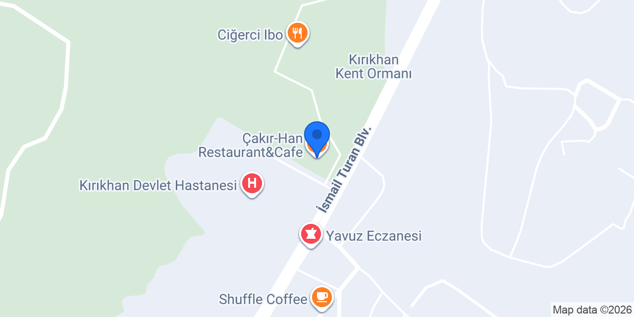 Çakır-Han Restaurant&Cafe konumu