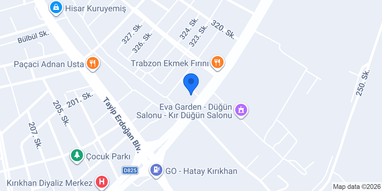 Memati Biriket Fabr. konumu