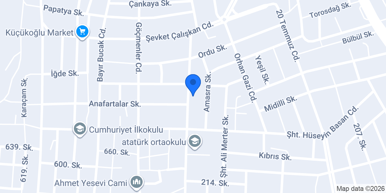 Cann Store konumu