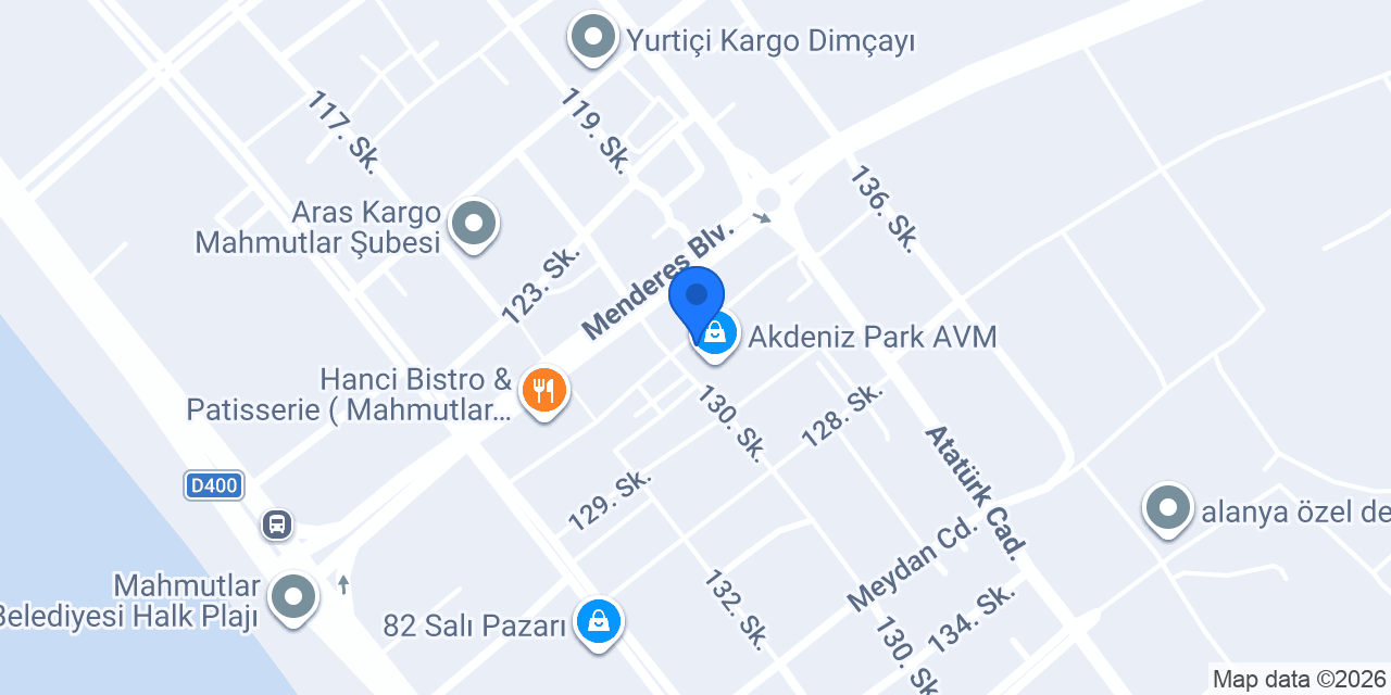 ALTINBAŞ AKDENİZPARK AVM konumu