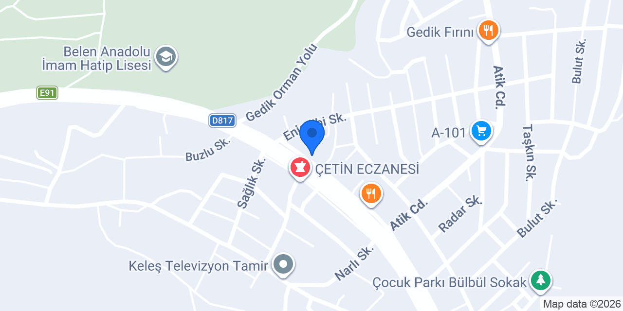 Dönmez Erkek Kuaförü konumu
