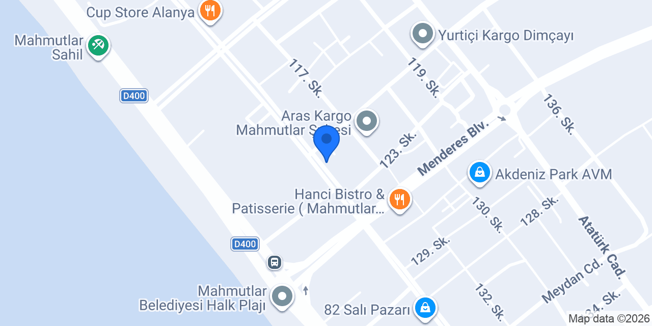Gök Shisha Store konumu