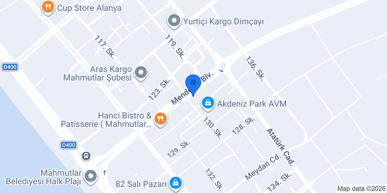 Garip Restaurant konumu