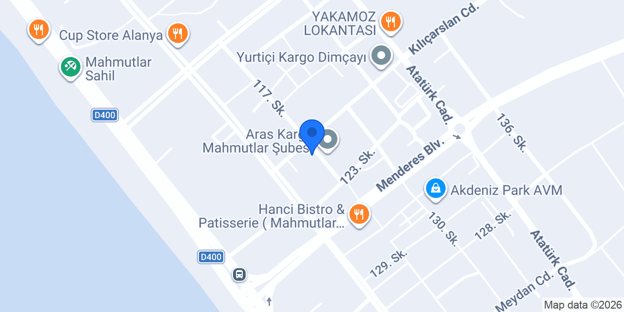 Alanya Wall Store- duvar kağıdı konumu