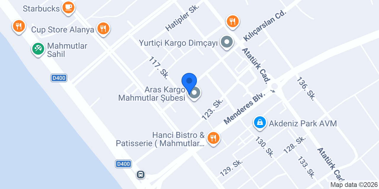 Haydarzade Künefe Katmer Baklava konumu