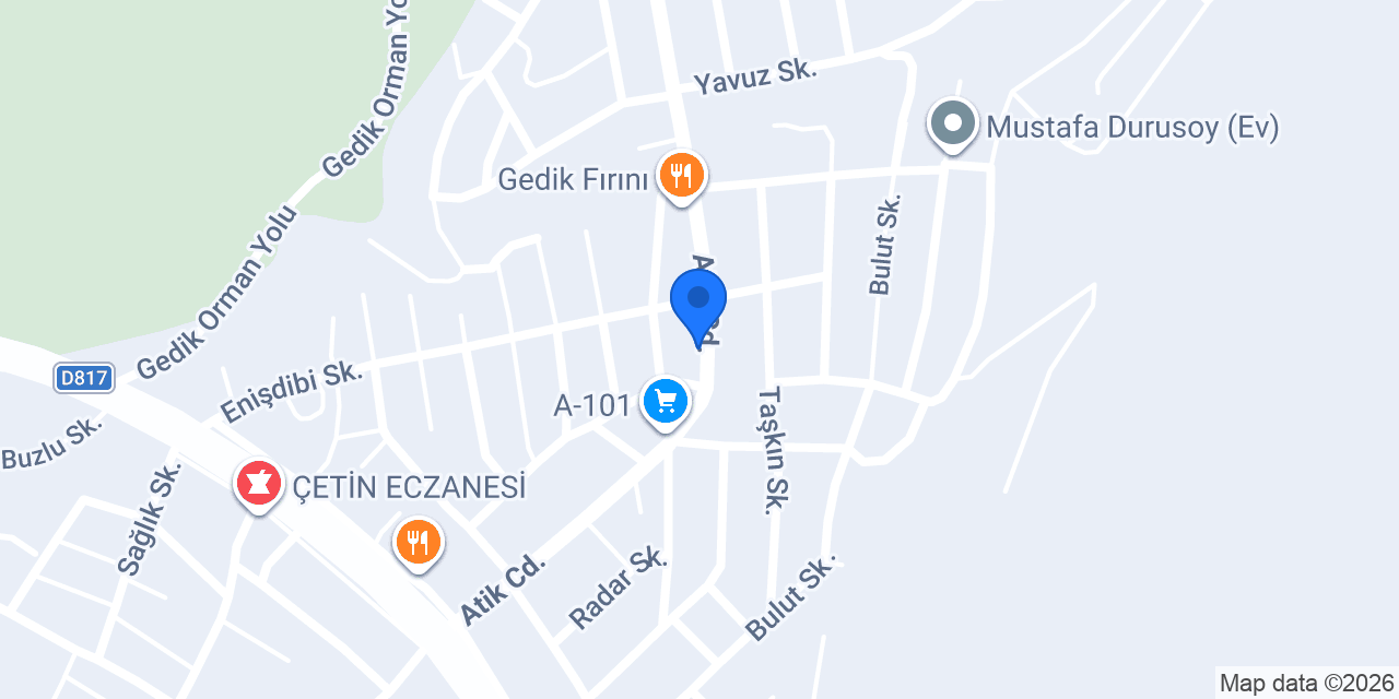 Umut Market konumu