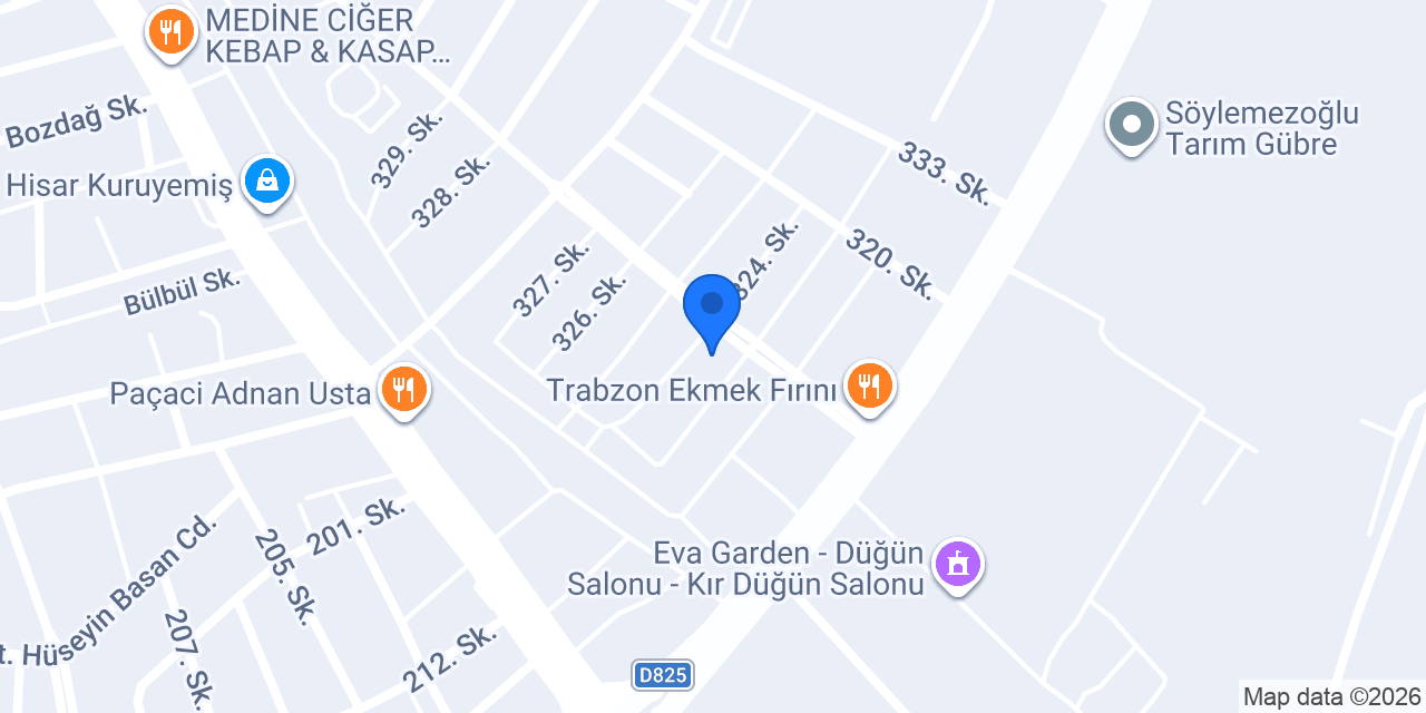 Kırıkhan Erden Transportation konumu