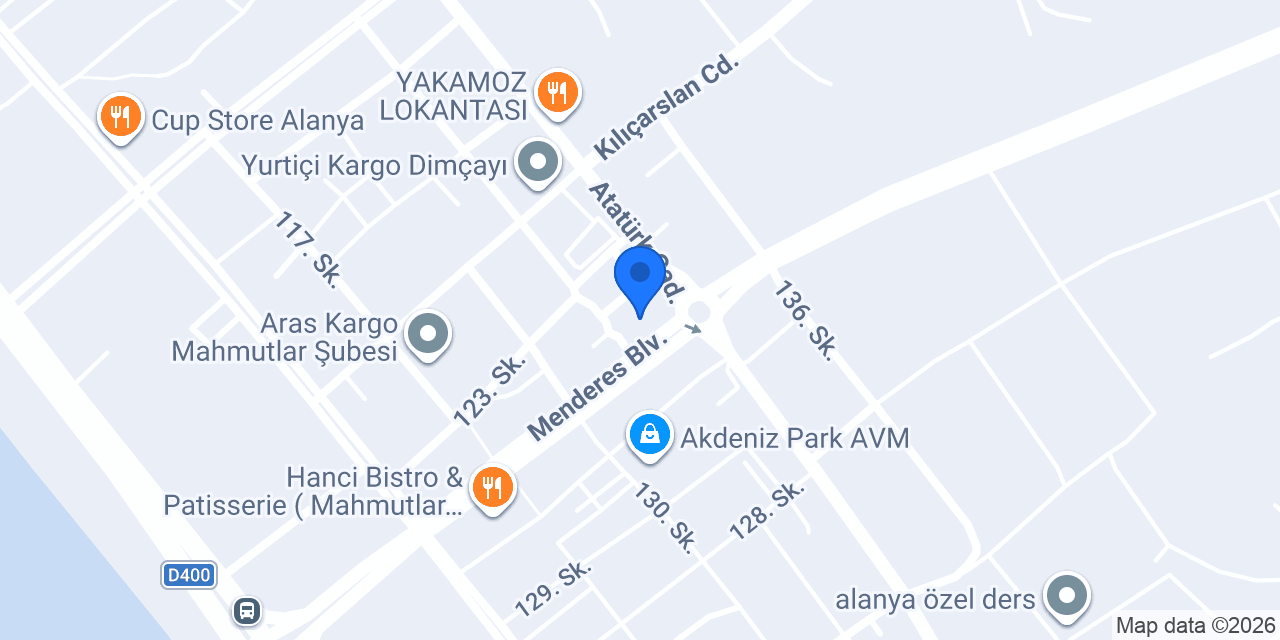 Diş Hekimi Ali Top konumu