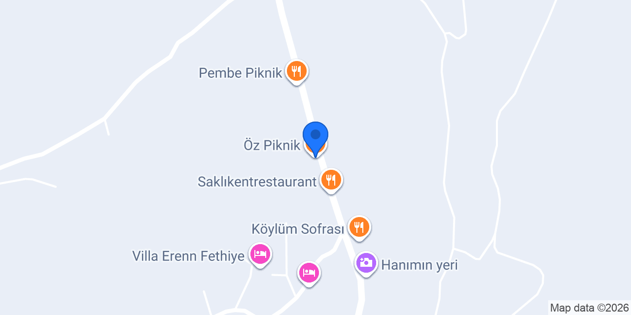 Öz Piknik konumu