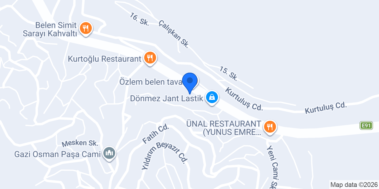 Göçmen unlu mamülleri konumu