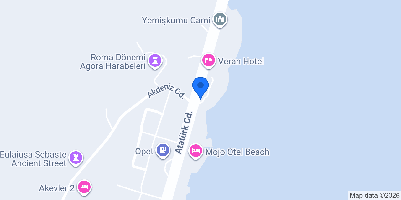 İskele Pansiyon Restaurant konumu