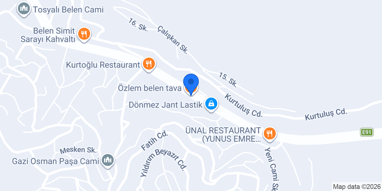 Özlem belen tava konumu