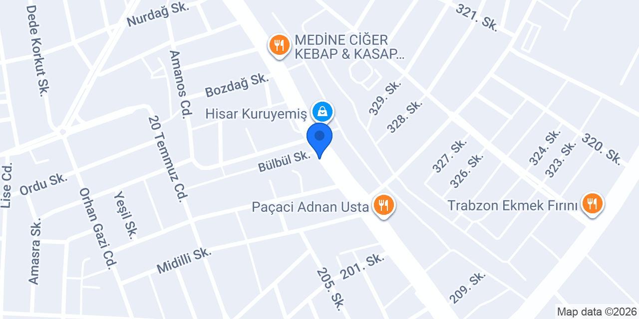 Tümosan Traktör Hatay Bayi konumu