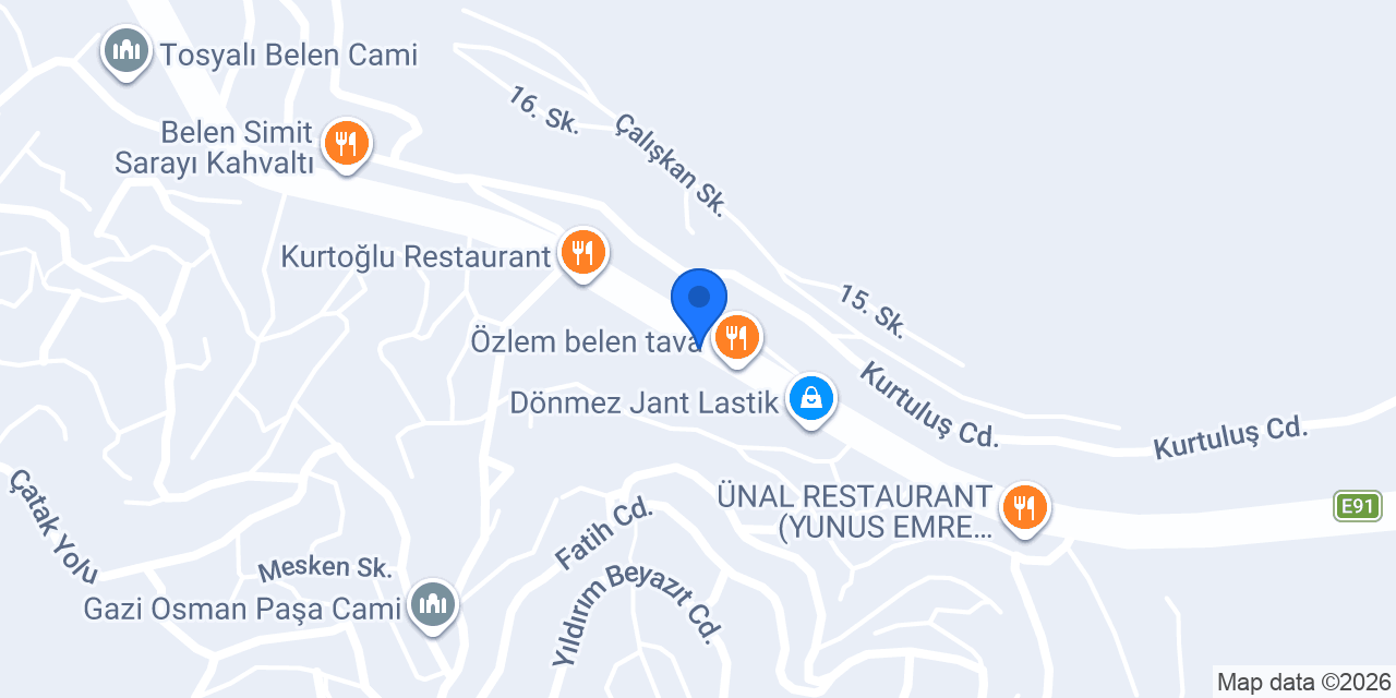 istanbul market-belen köyürünleri konumu