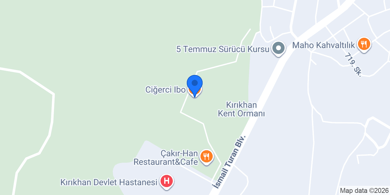 Ciğerci Ibo konumu