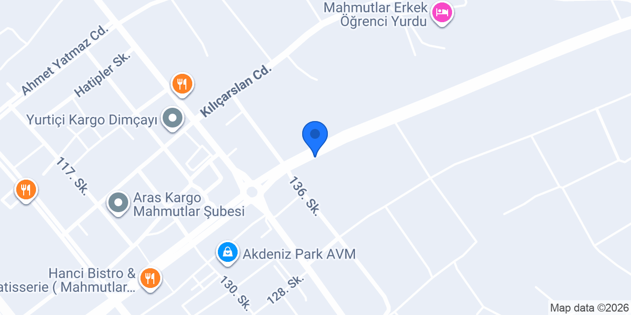 Kodal İnşaat Malzemeleri konumu