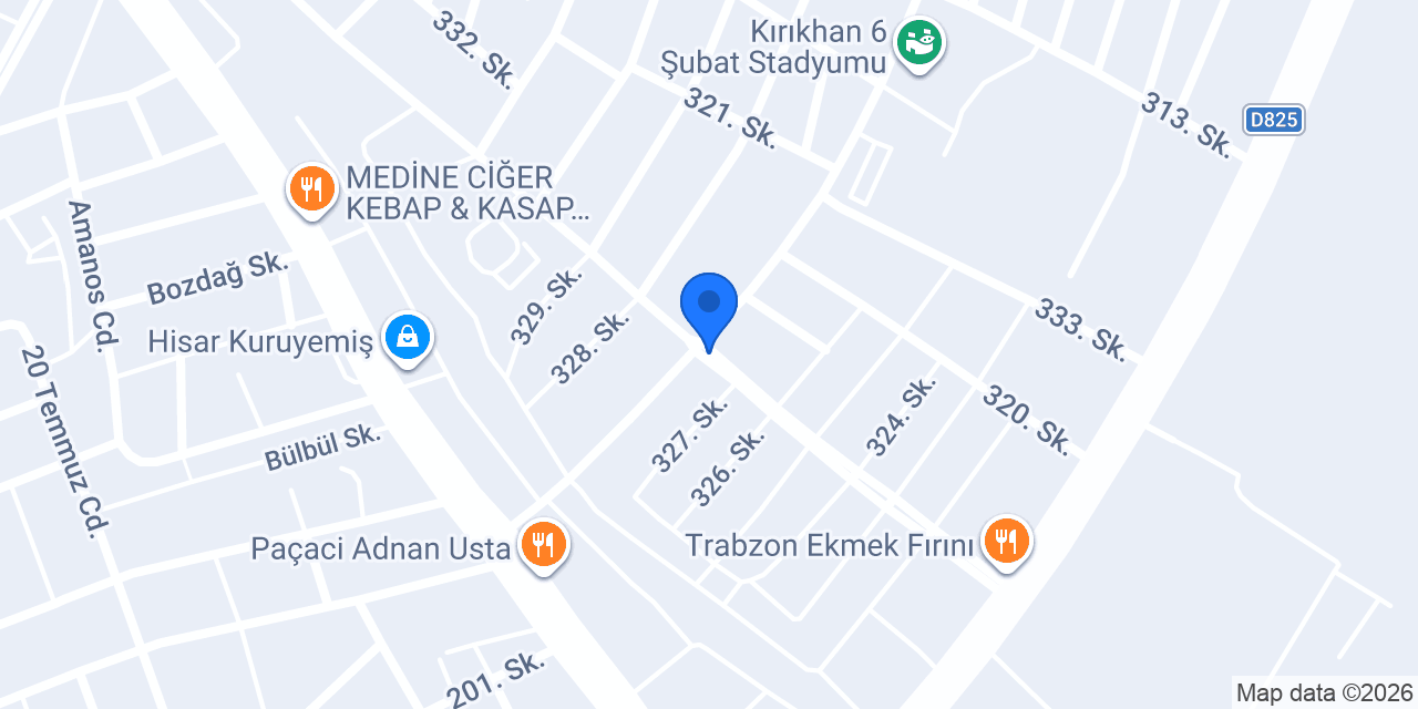 مطعم وملحمة وفرن البركة - Bereket.Restaurant konumu