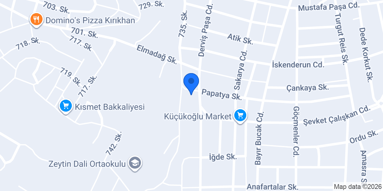 Baday konumu