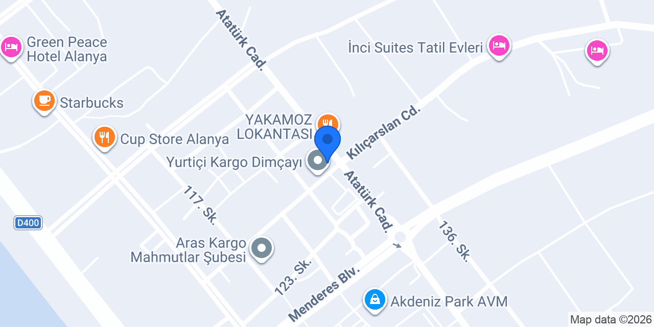 lazımoğlu pastanesi konumu