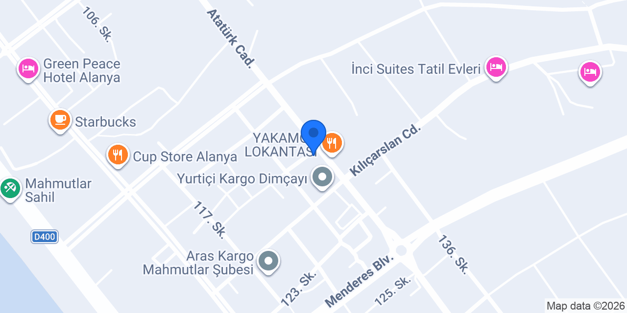 Defne Perde konumu