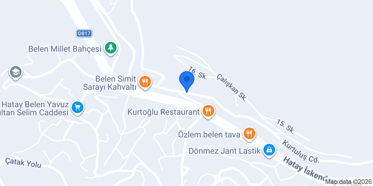 Bulut Organizasyon Hatay konumu