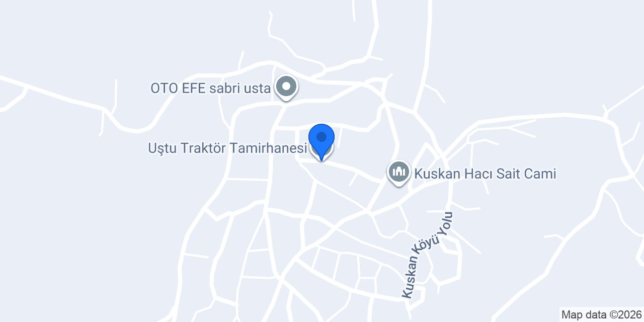 Uştu Traktör Tamirhanesi konumu