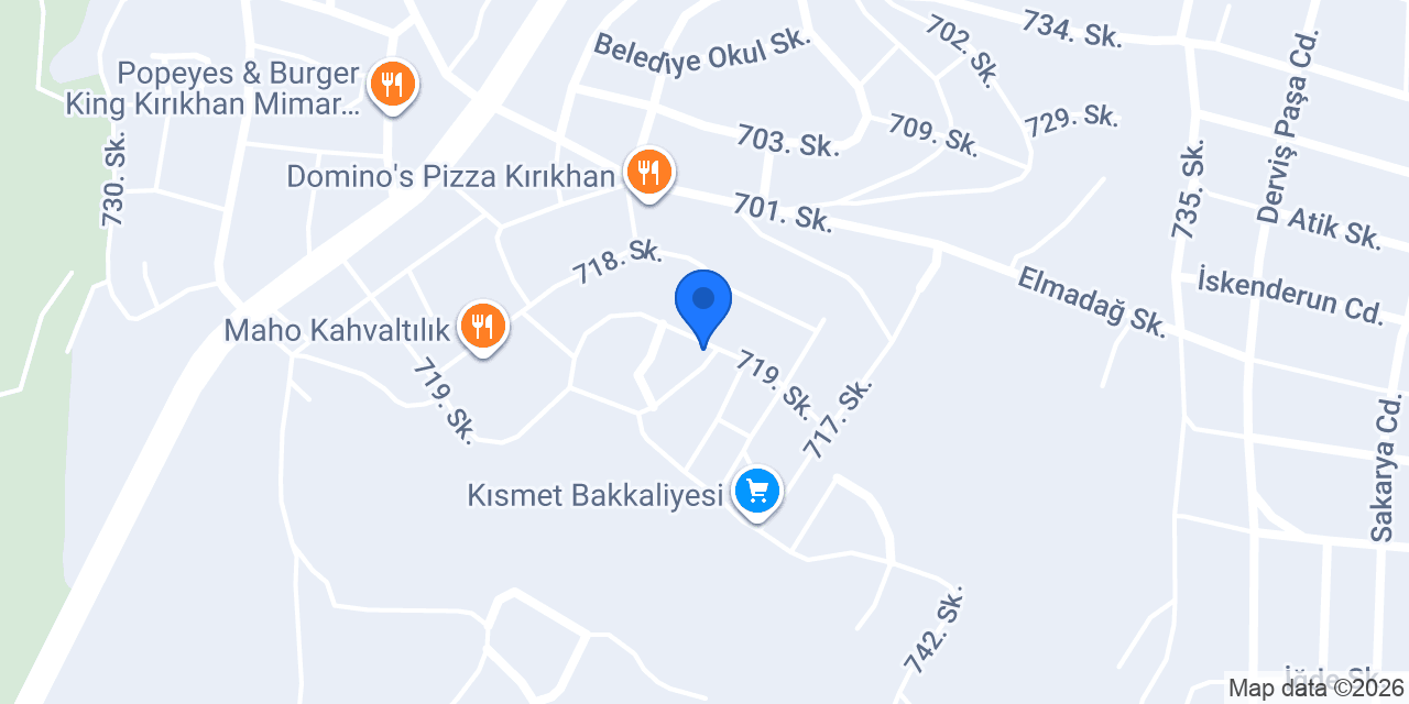Baran Market konumu