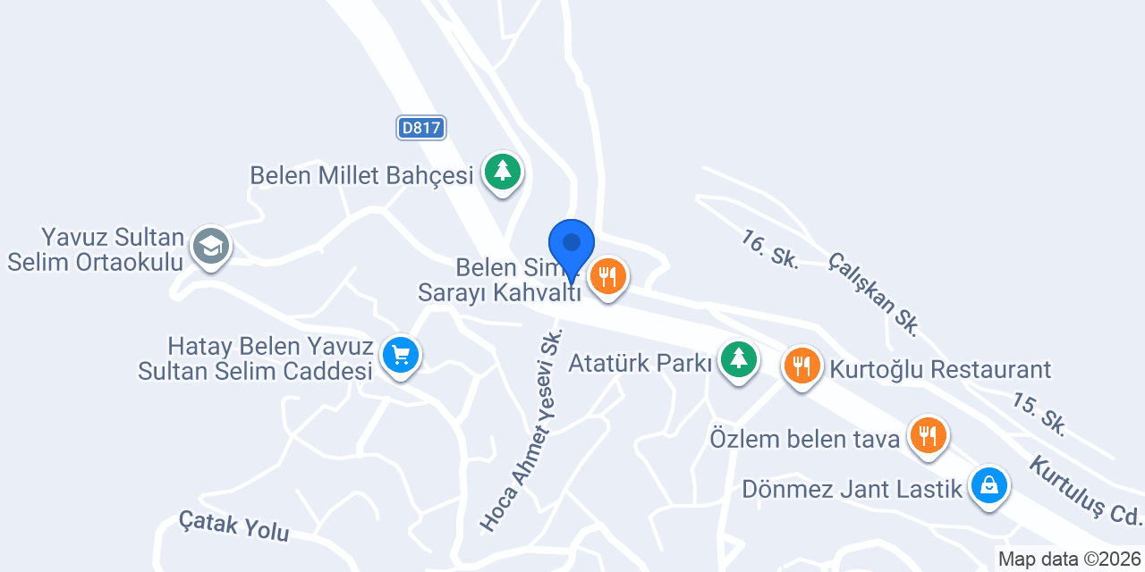 Tostçu YALÇIN konumu