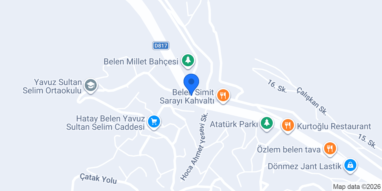 AÇELYA ÇİÇEKÇİLİK / BELEN konumu