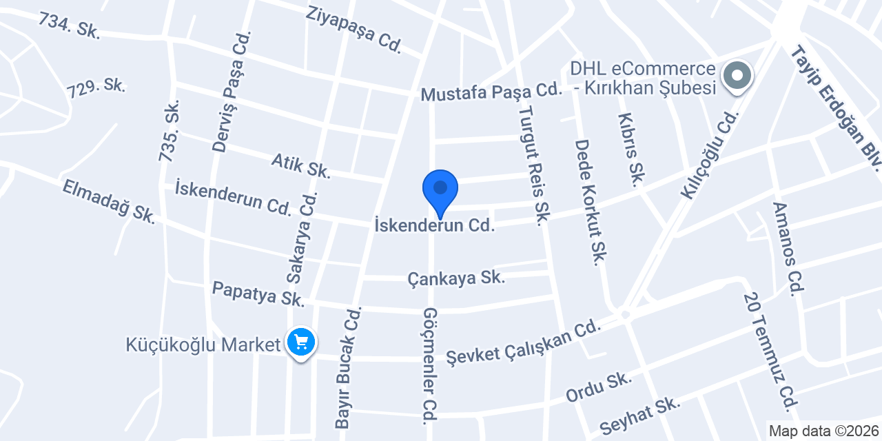 Al-pa Gıda konumu