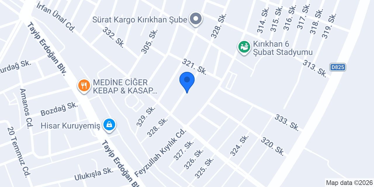 Ayhan döşeme konumu