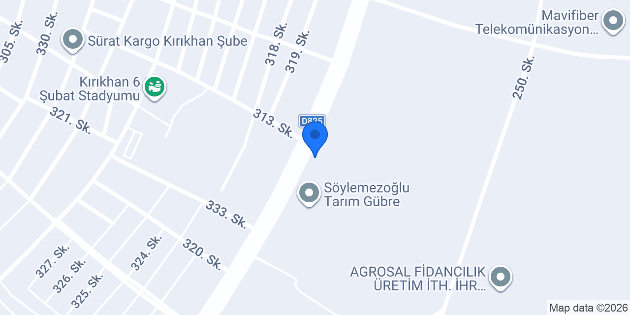 Çekirge Çırçır Ve Pres Fabr. konumu