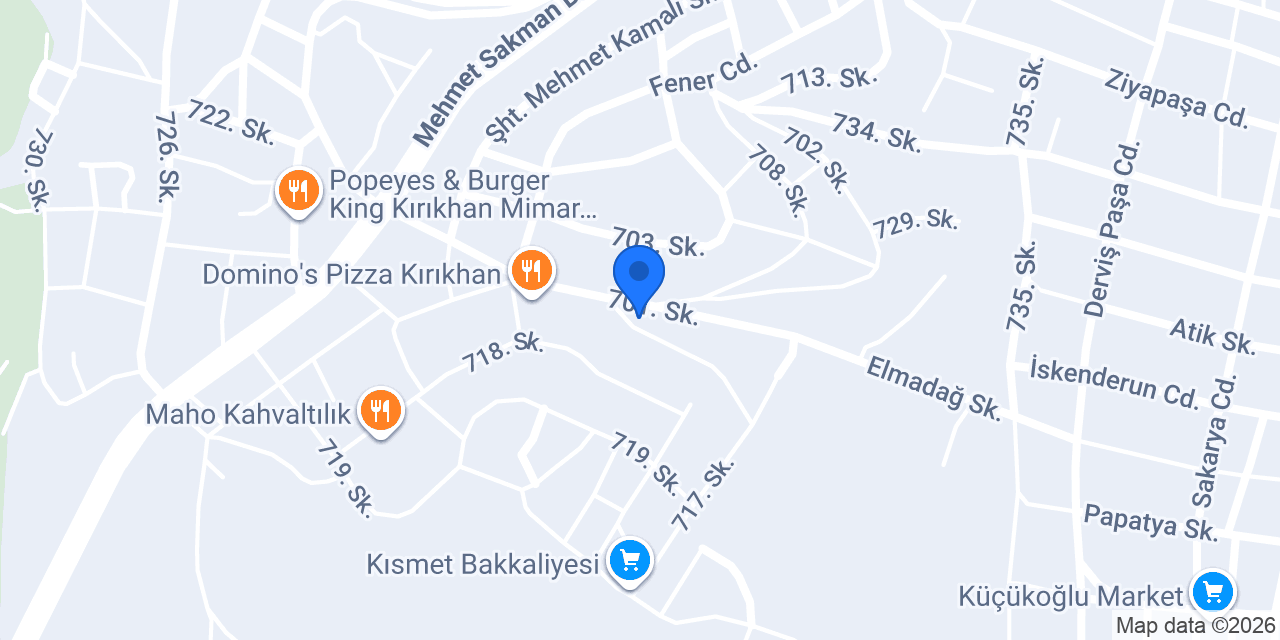 Döş Bıçakçılık ve Bileme konumu