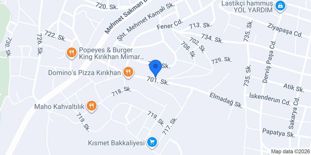 GÖKÇEN YAPI konumu
